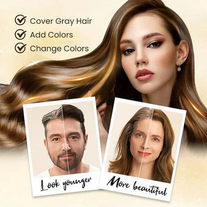 ✨Japanese Long Lasting Natural Hair Dye Shampoo 🔥 Buy 1 Get 1 Free 🔥 (Homepicksofficial)